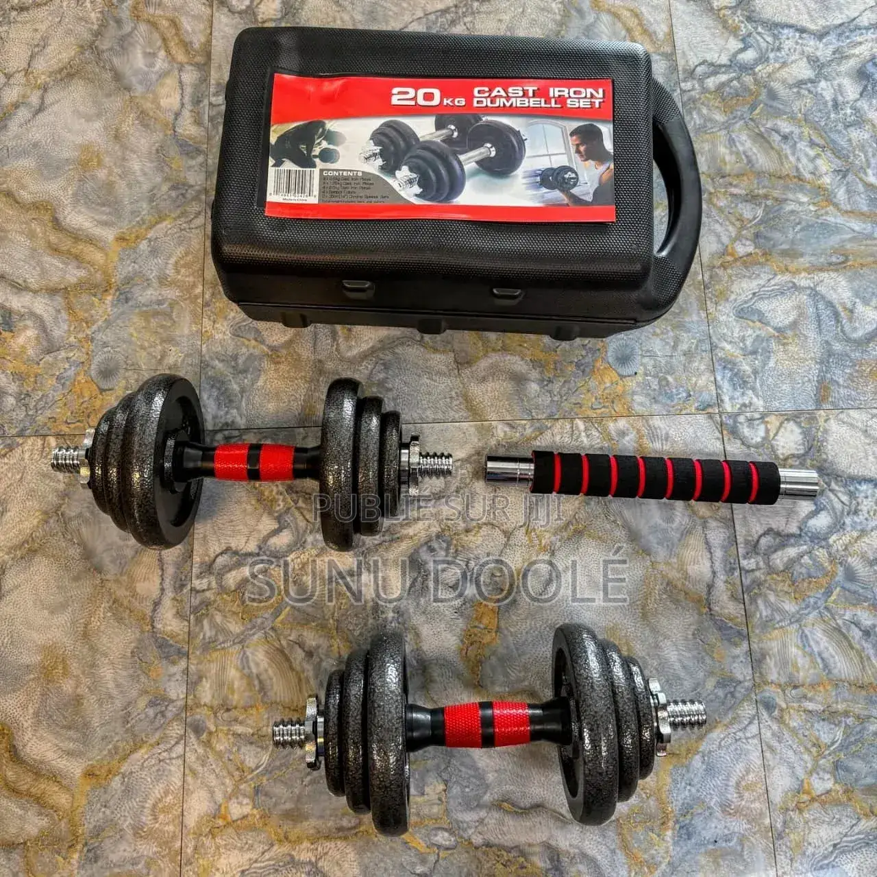 20kg Musculation Neuf Avec Barres