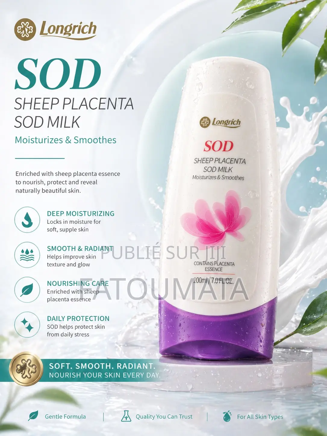 Lait Corporel Longrich Sod Original