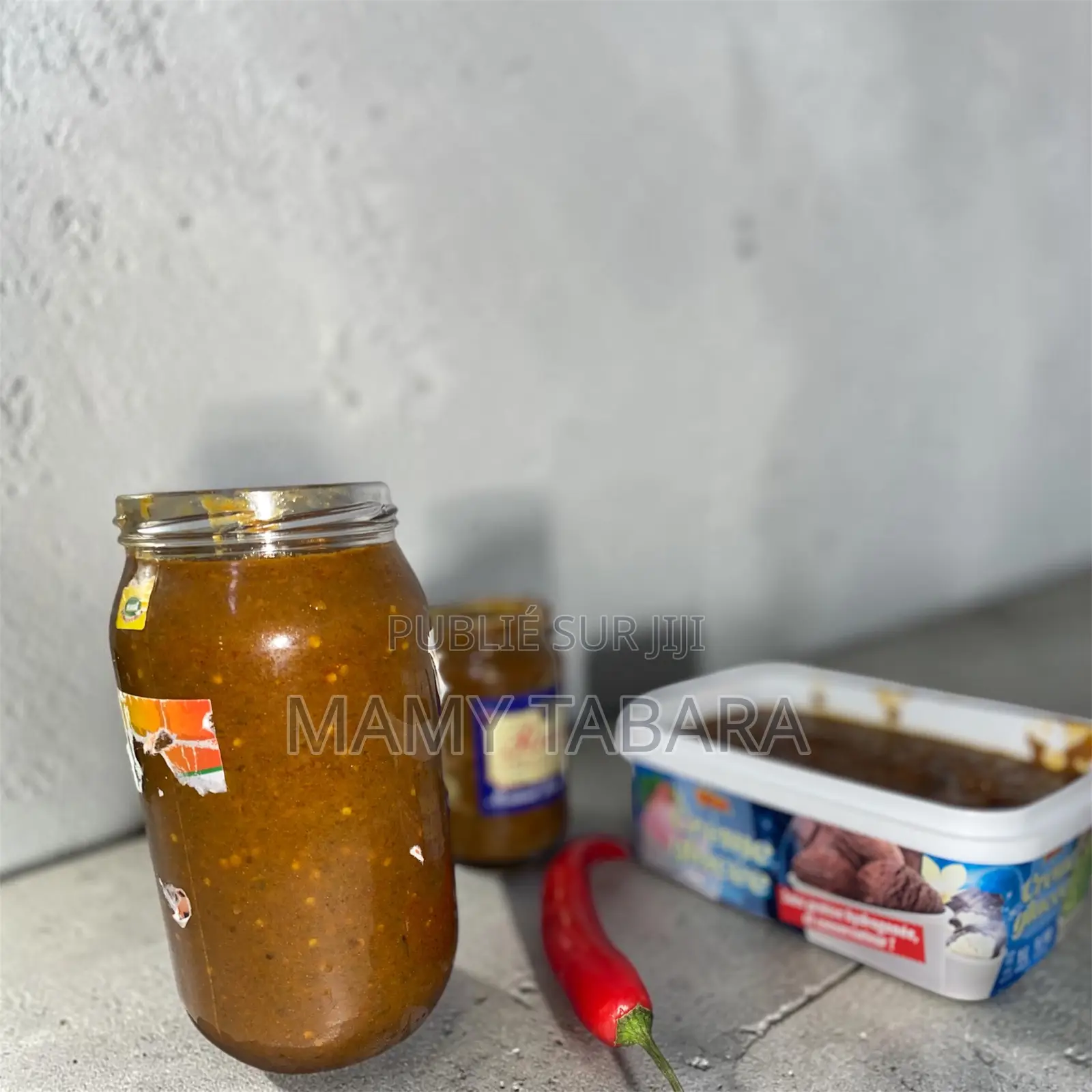 Boisson Naturel Et Confiture Piment