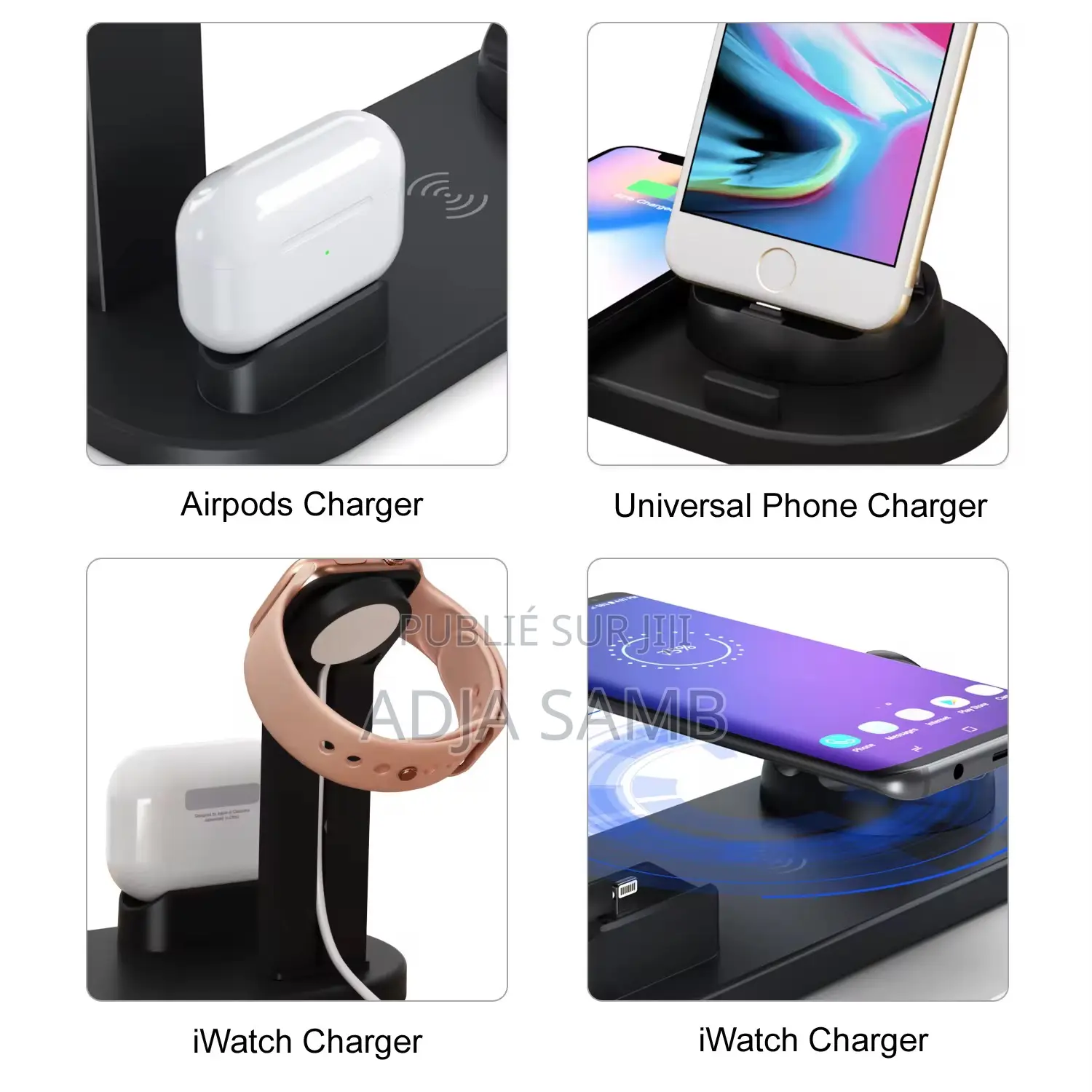 Chargeur 4 en 1