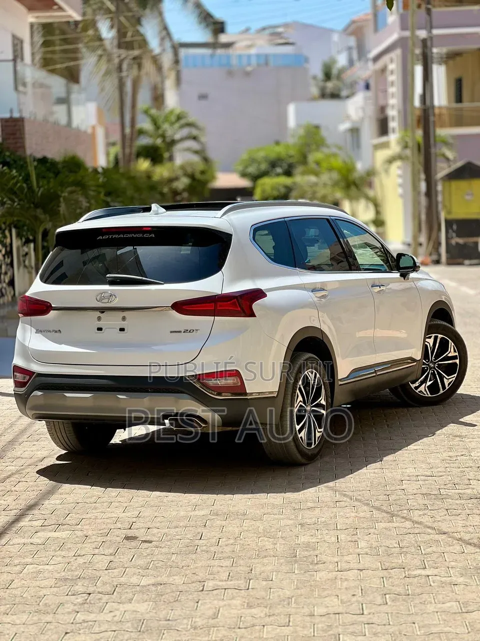 Hyundai Santa Fe 2020 Blanc