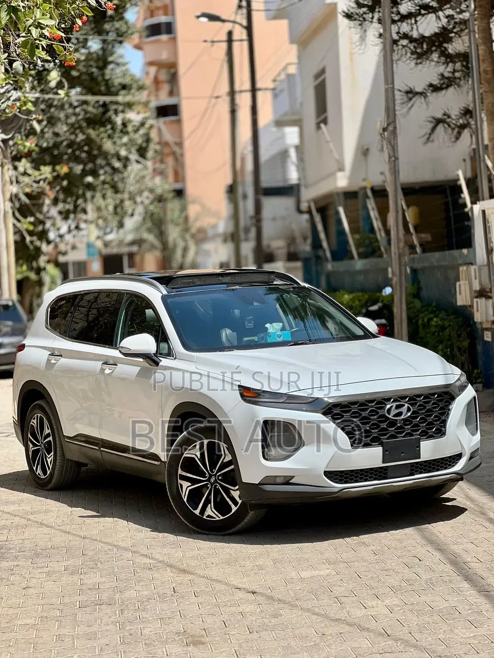 Hyundai Santa Fe 2020 Blanc