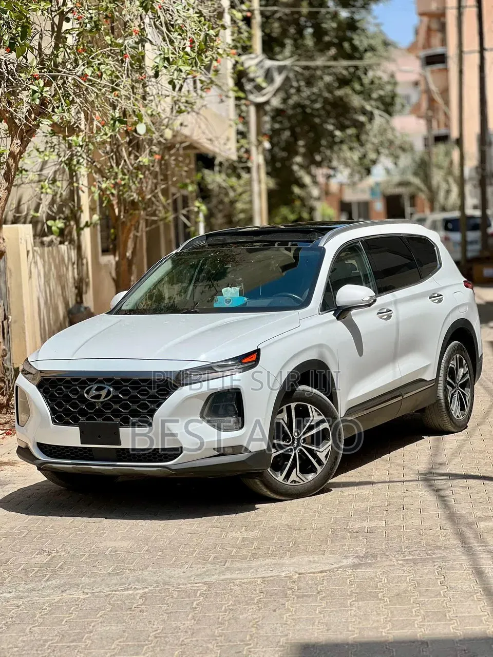 Hyundai Santa Fe 2020 Blanc