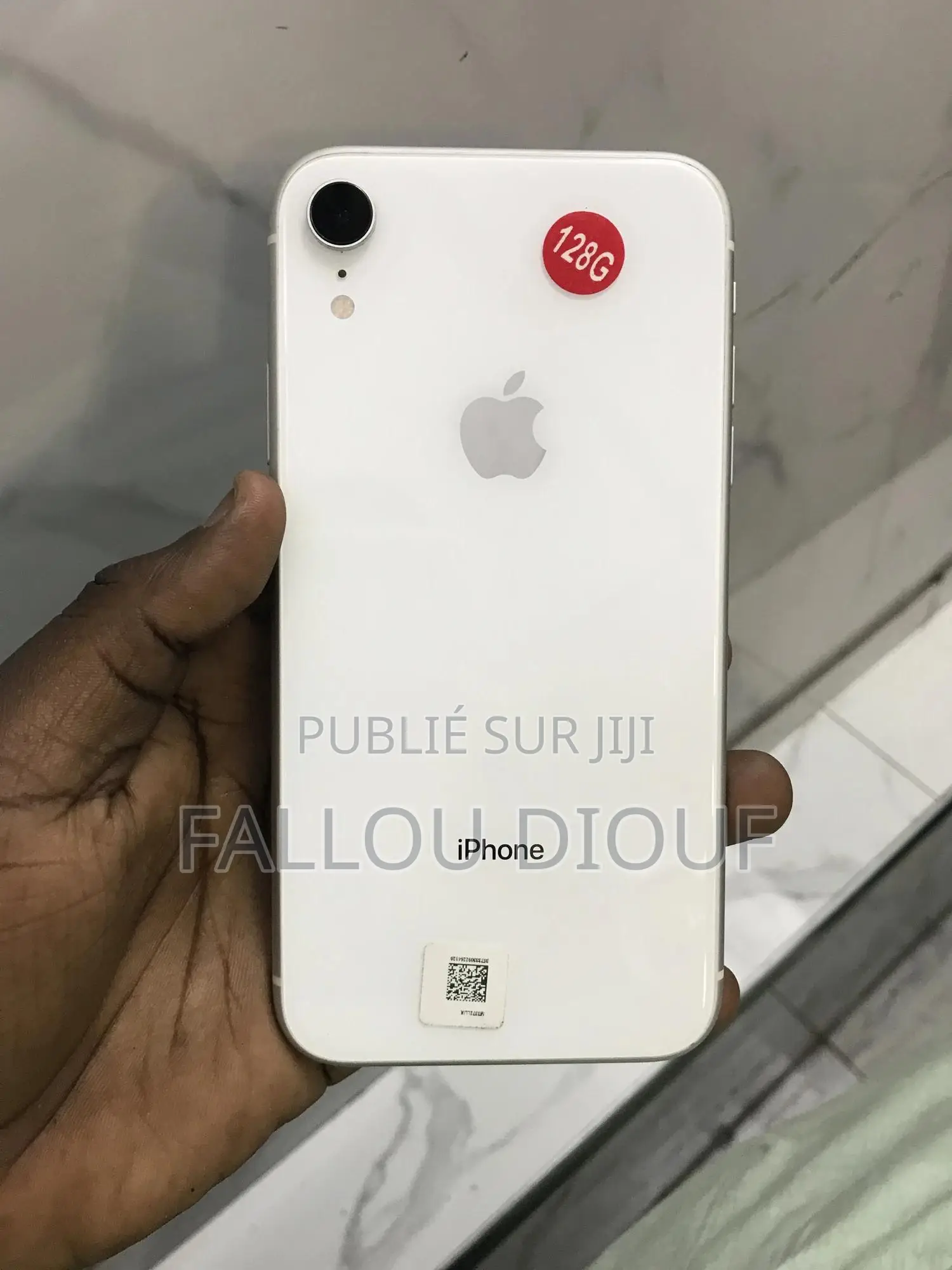 Nouveau Apple iPhone XR 128 GB Blanc
