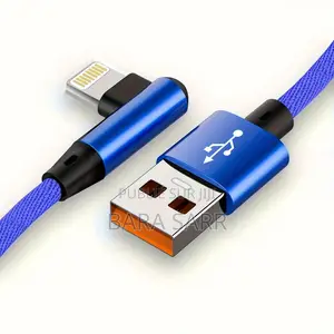 Câble Chargeur Type C 90 Degrés iPhone, Samsung, Huawai, Google Pixel