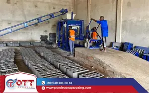 Machine a Parpaing, Pavé Semi-Automatique Ott4.1sa
