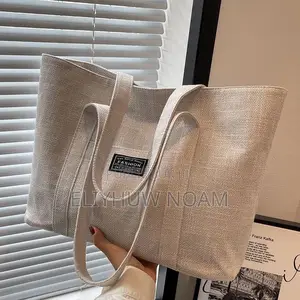Grand Sac en Toile Épaisse Et Résistante