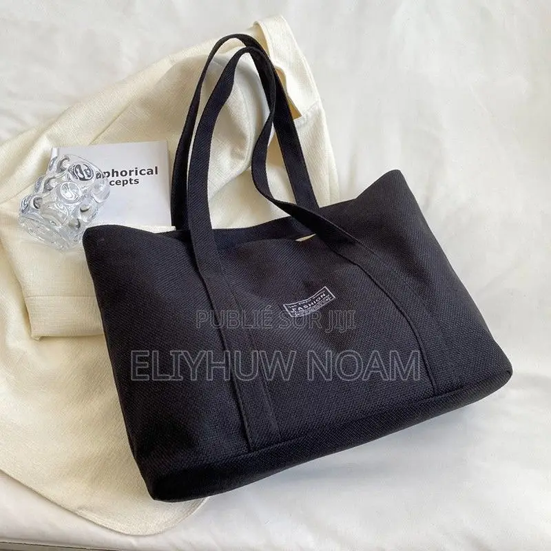 Grand Sac en Toile Épaisse Et Résistante