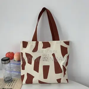 Tote Bag en Toile Imprimée