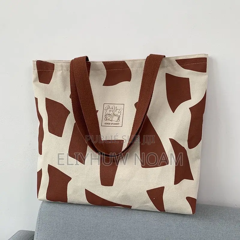 Tote Bag en Toile Imprimée