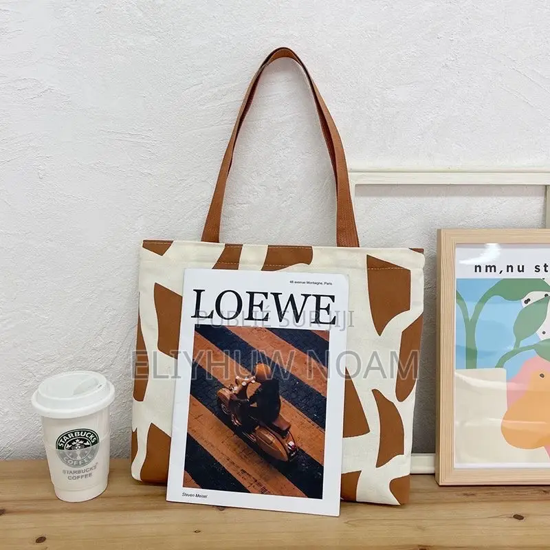 Tote Bag en Toile Imprimée