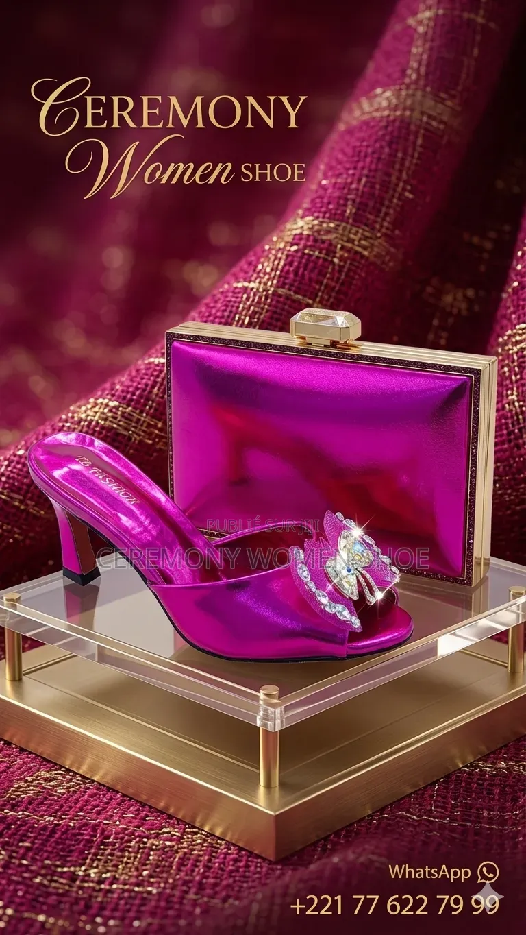 Ensemble Chaussure Et Pochette 37 a 42 De Taille