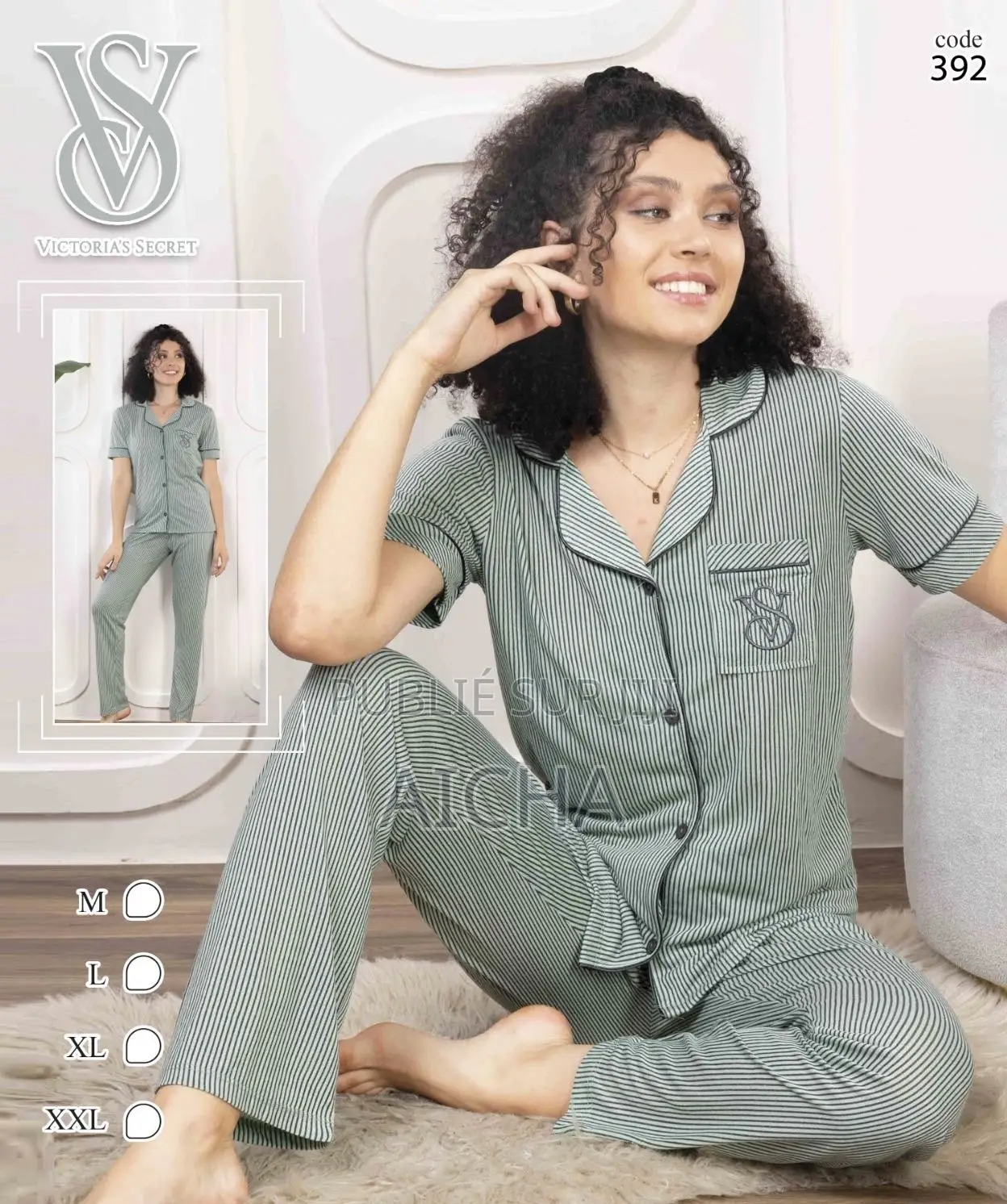 Pyjamas Femme 100% Coton