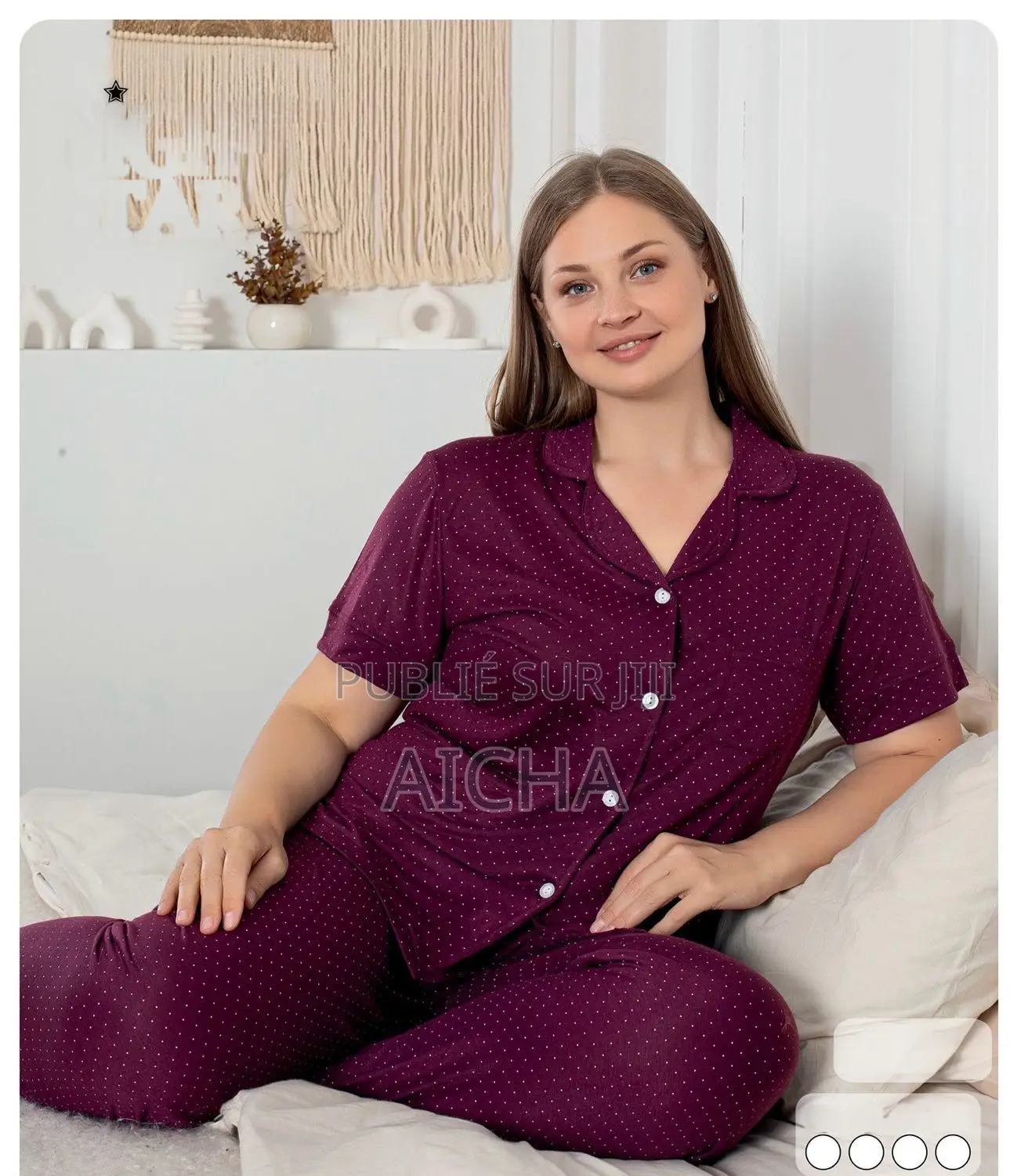 Pyjamas Femme 100% Coton