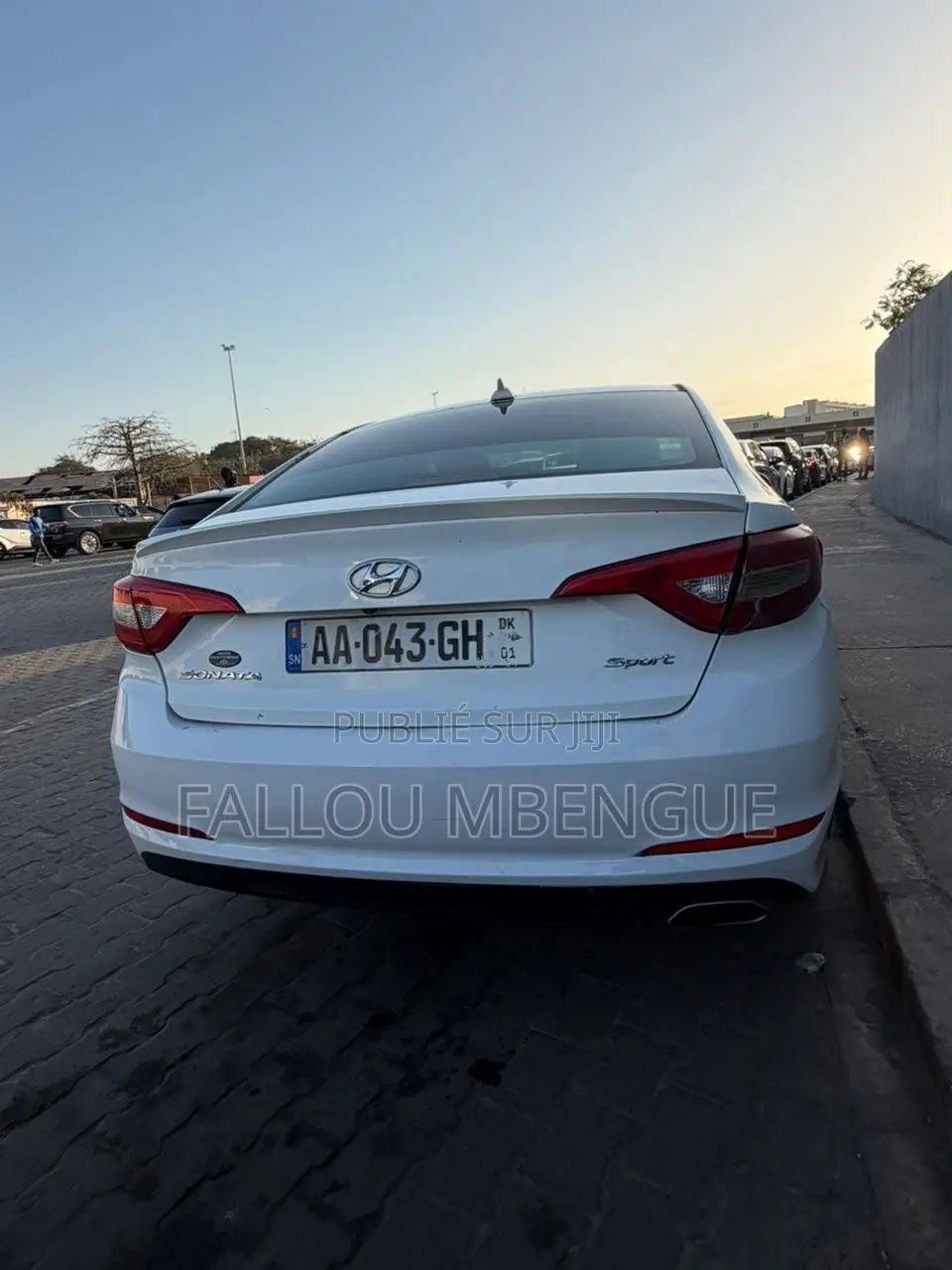 Hyundai Sonata 2016 Blanc