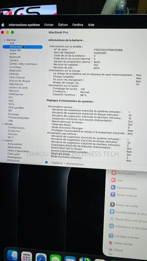 Nouveau Apple MacBook Pro 2021 M1 32GB Apple M1 Pro SSD 512GB