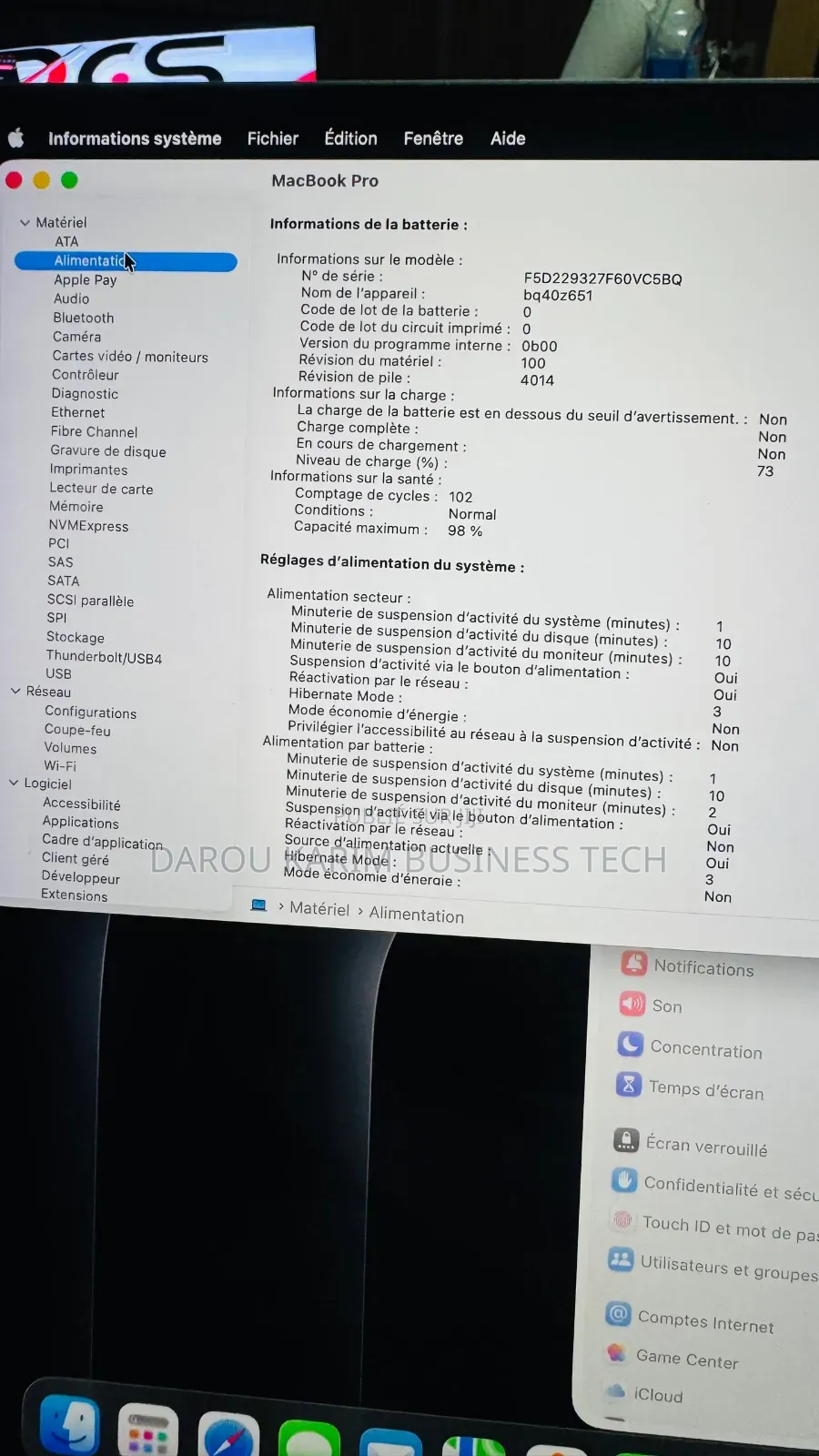 Nouveau Apple MacBook Pro 2021 M1 32GB Apple M1 Pro SSD 512GB