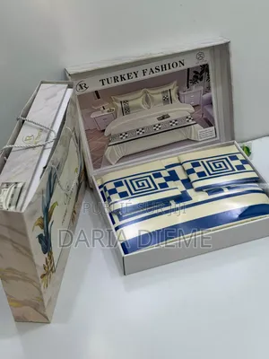 Draps Avec Boîte Et Sac Coton
