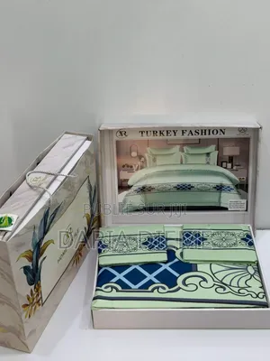 Draps Avec Boîte Et Sac Coton