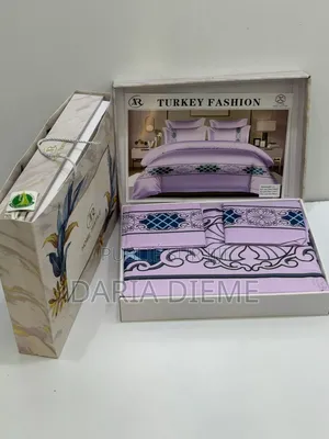 Draps Avec Boîte Et Sac Coton