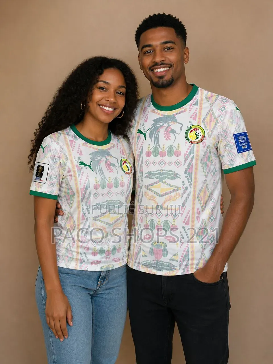 Senegalease Football Jersey World Cup 26