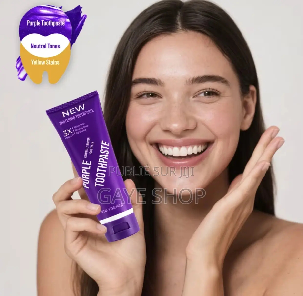 Blanchiment Dentaire Purple. Toothpaste