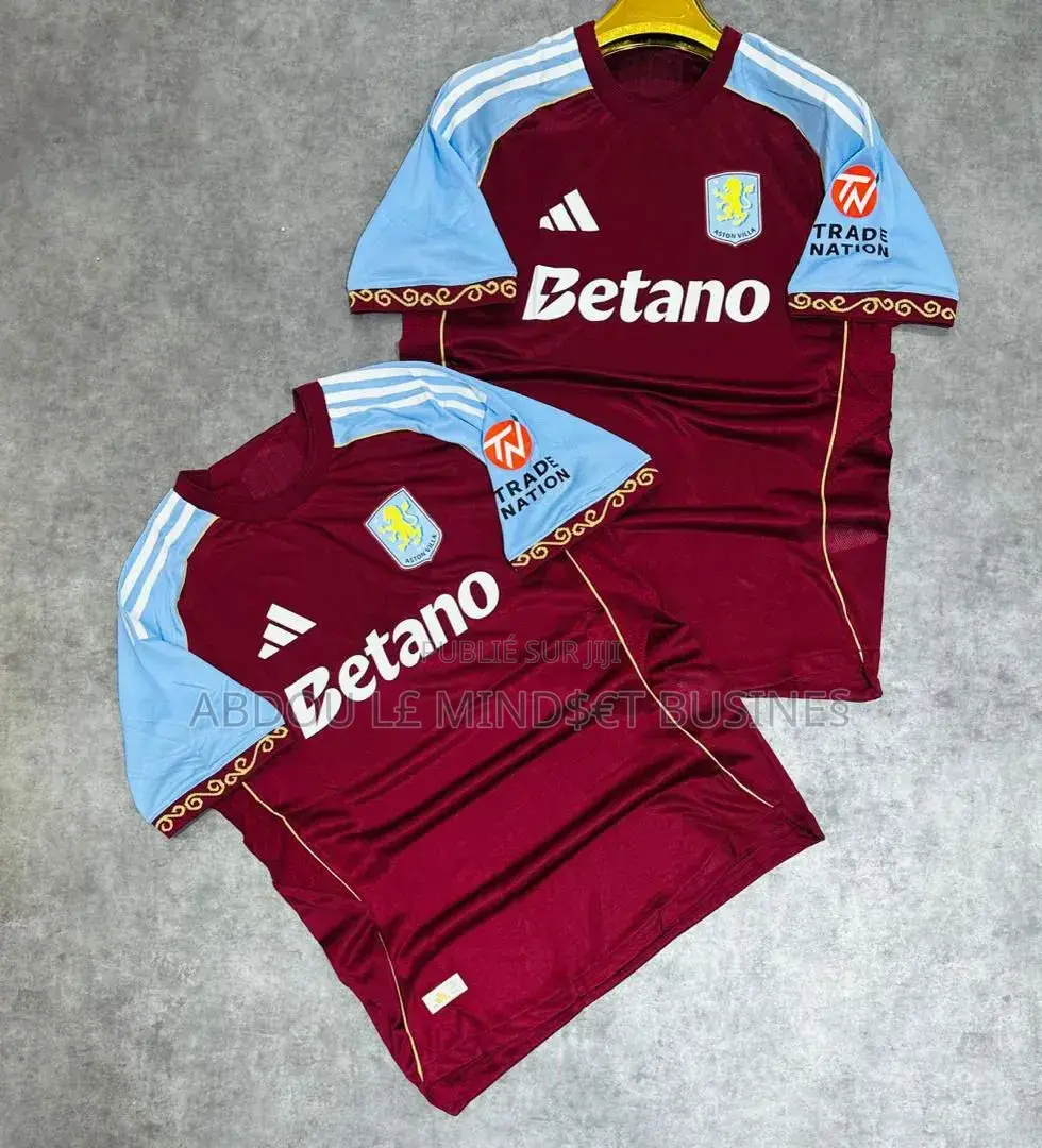 Maillots Aston Villa Disponible