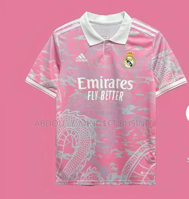 Maillots Rose Real Disponible