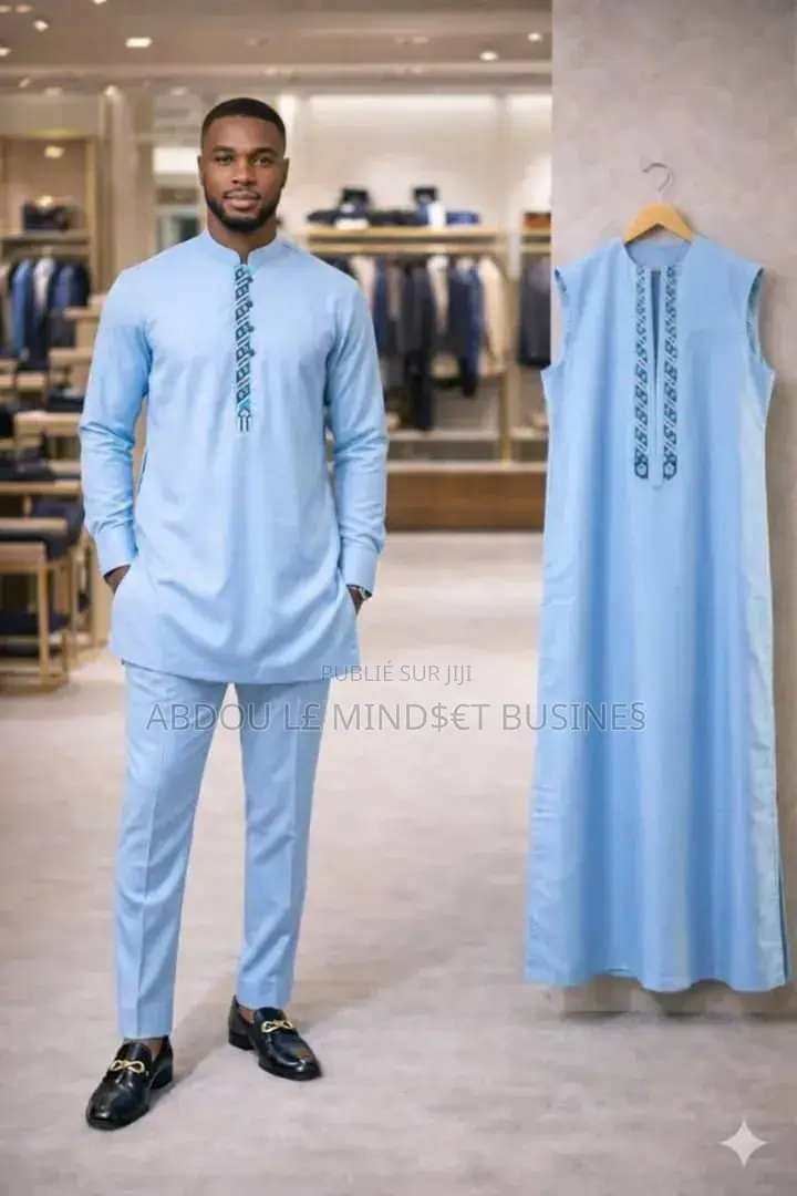 Ensemble 3 Pièces Collection Tabaski Disponible