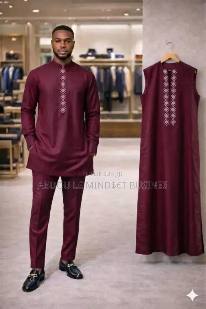 Ensemble 3 Pièces Collection Tabaski Disponible