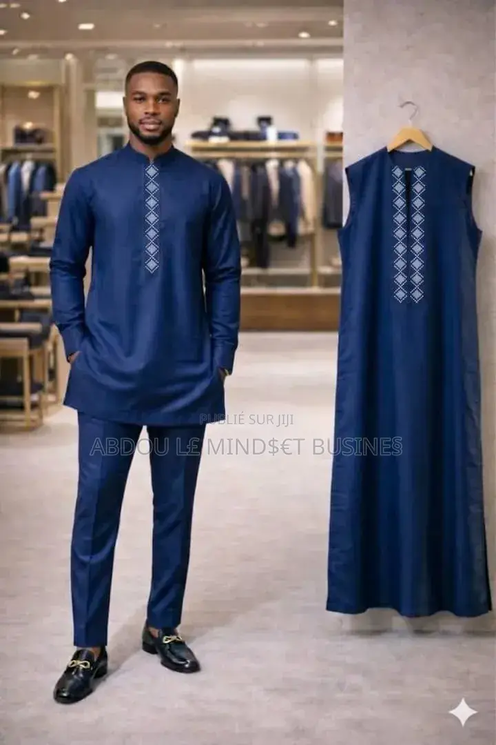 Ensemble 3 Pièces Collection Tabaski Disponible