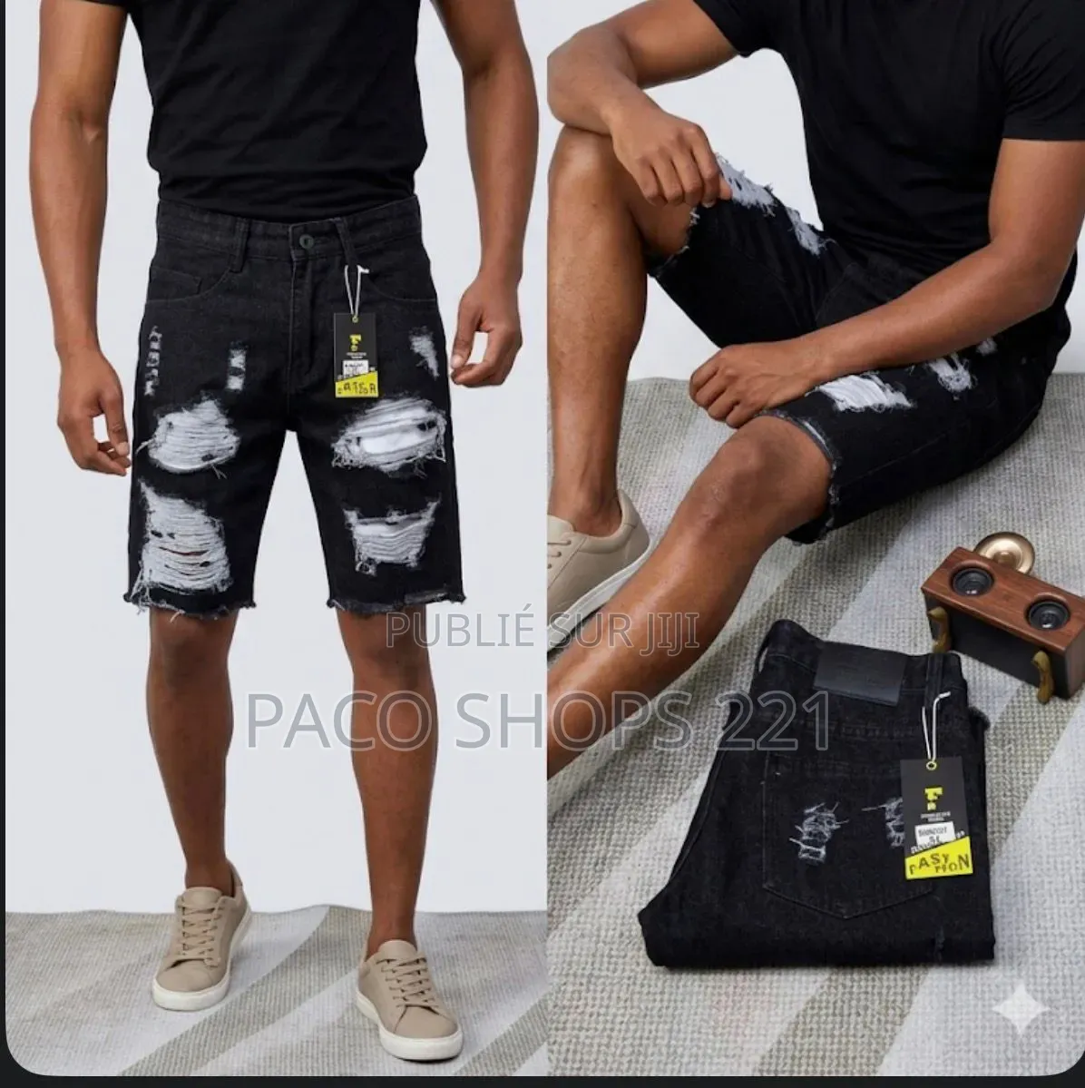 Fashion Culottes Trouées