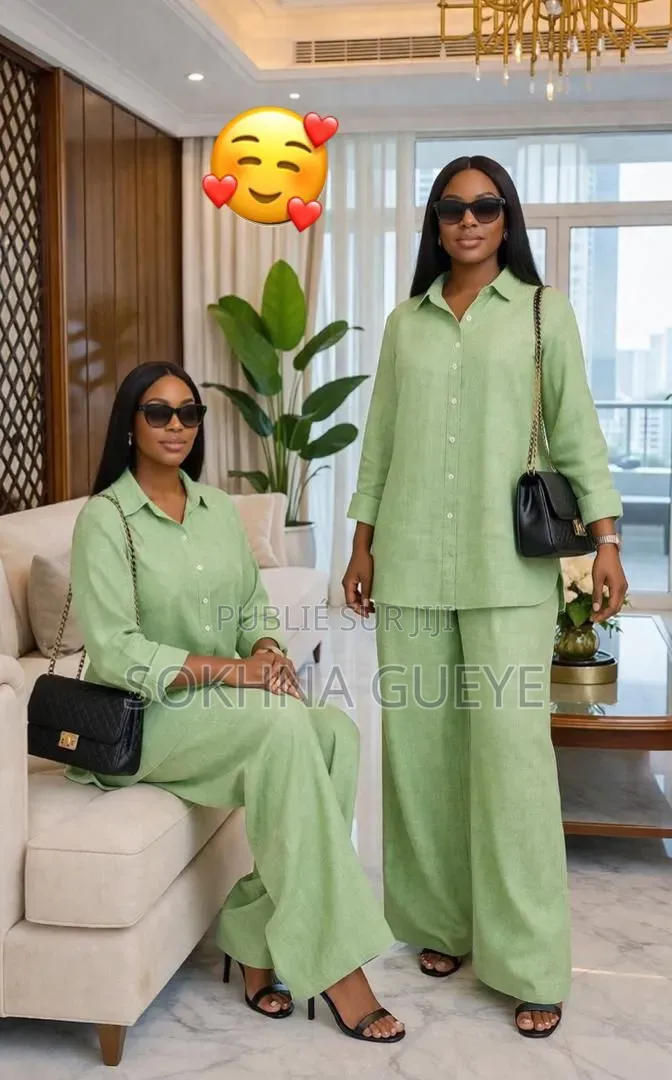 Ensemble Pantalon Bas Large