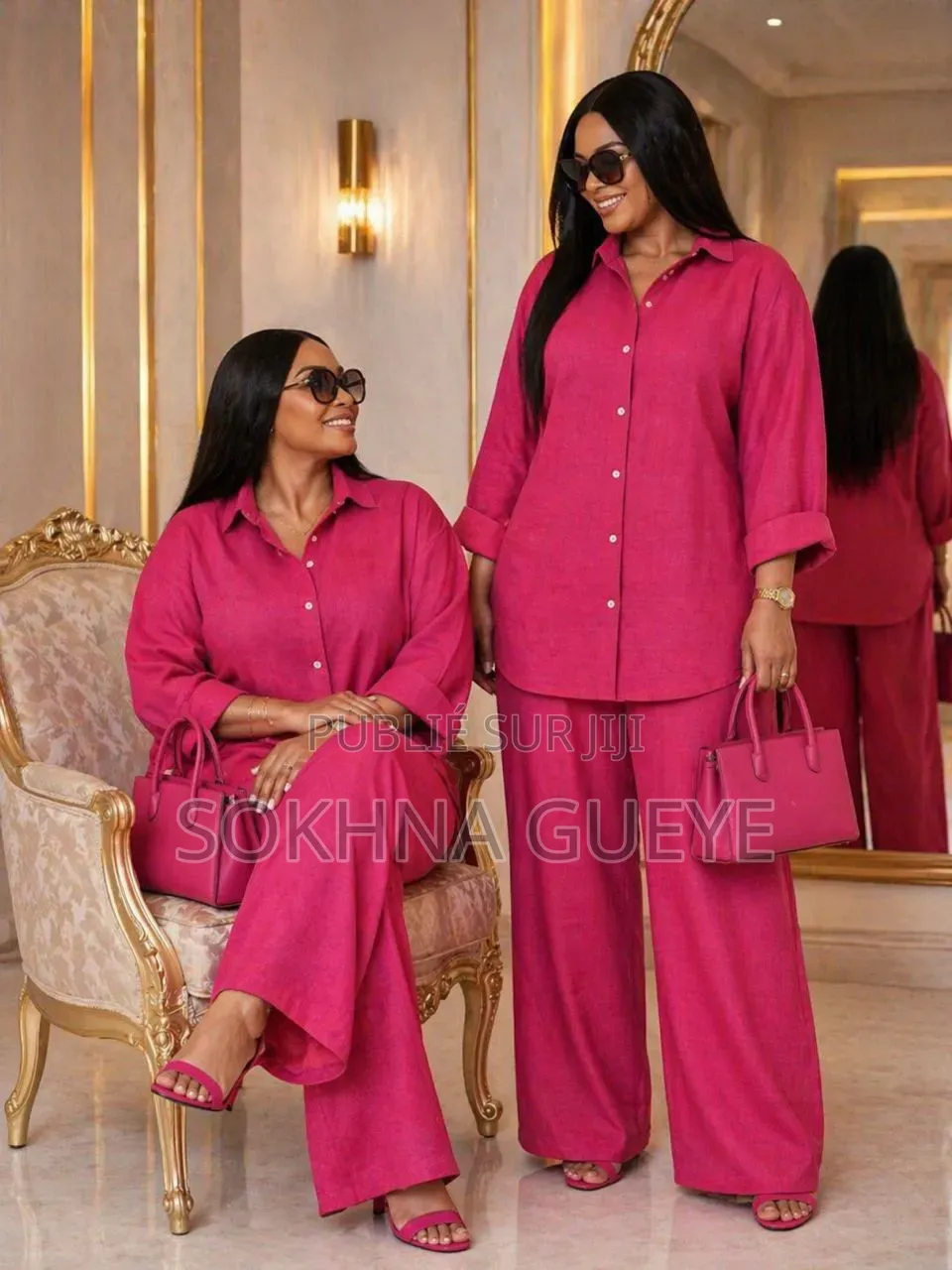 Ensemble Pantalon Bas Large