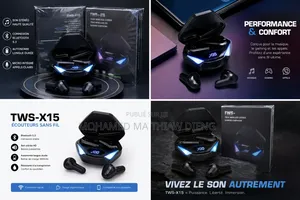 TWS -X15 – Écouteurs Sans Fil