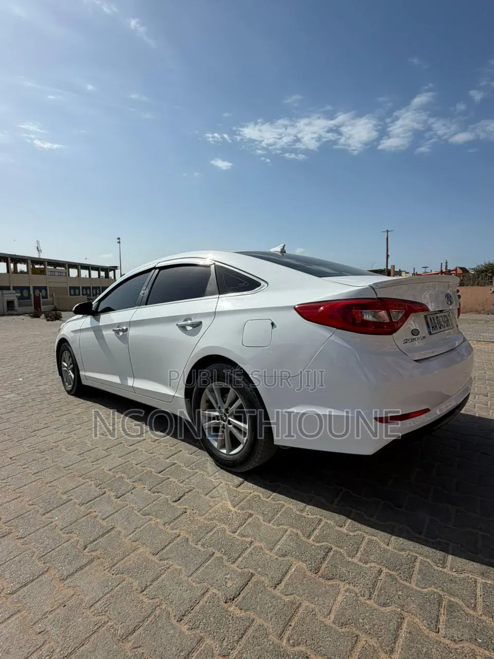 Hyundai Sonata Sport 2.0T Sedan FWD (2.0L 4cyl 6A) 2016 Blanc
