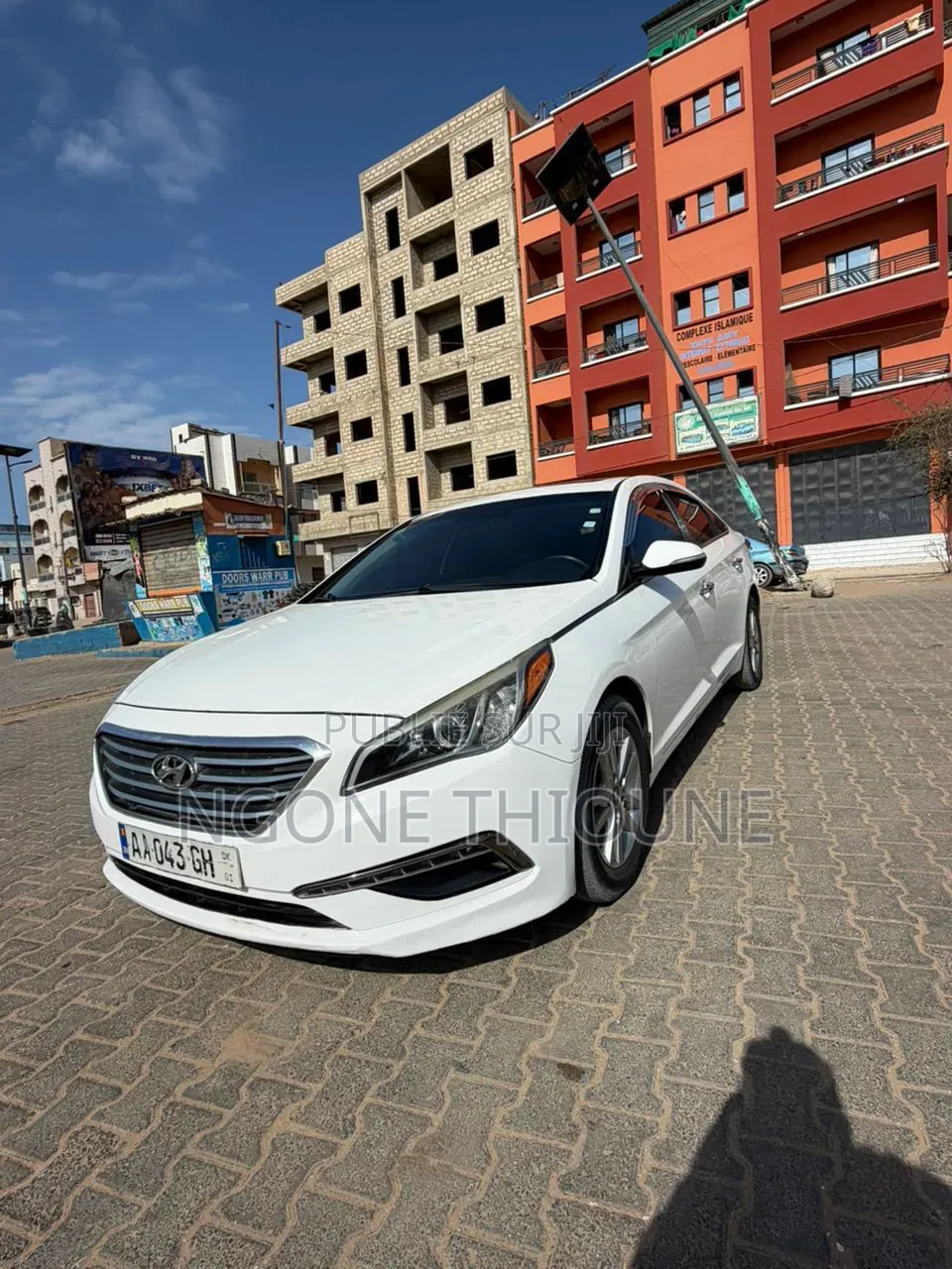 Hyundai Sonata Sport 2.0T Sedan FWD (2.0L 4cyl 6A) 2016 Blanc