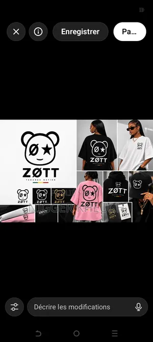 T-Shirt Oversize Zøtt