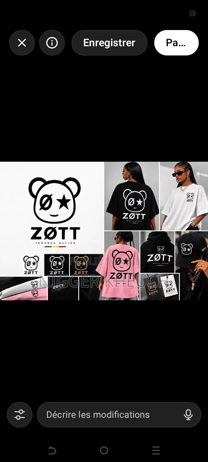 T-Shirt Oversize Zøtt
