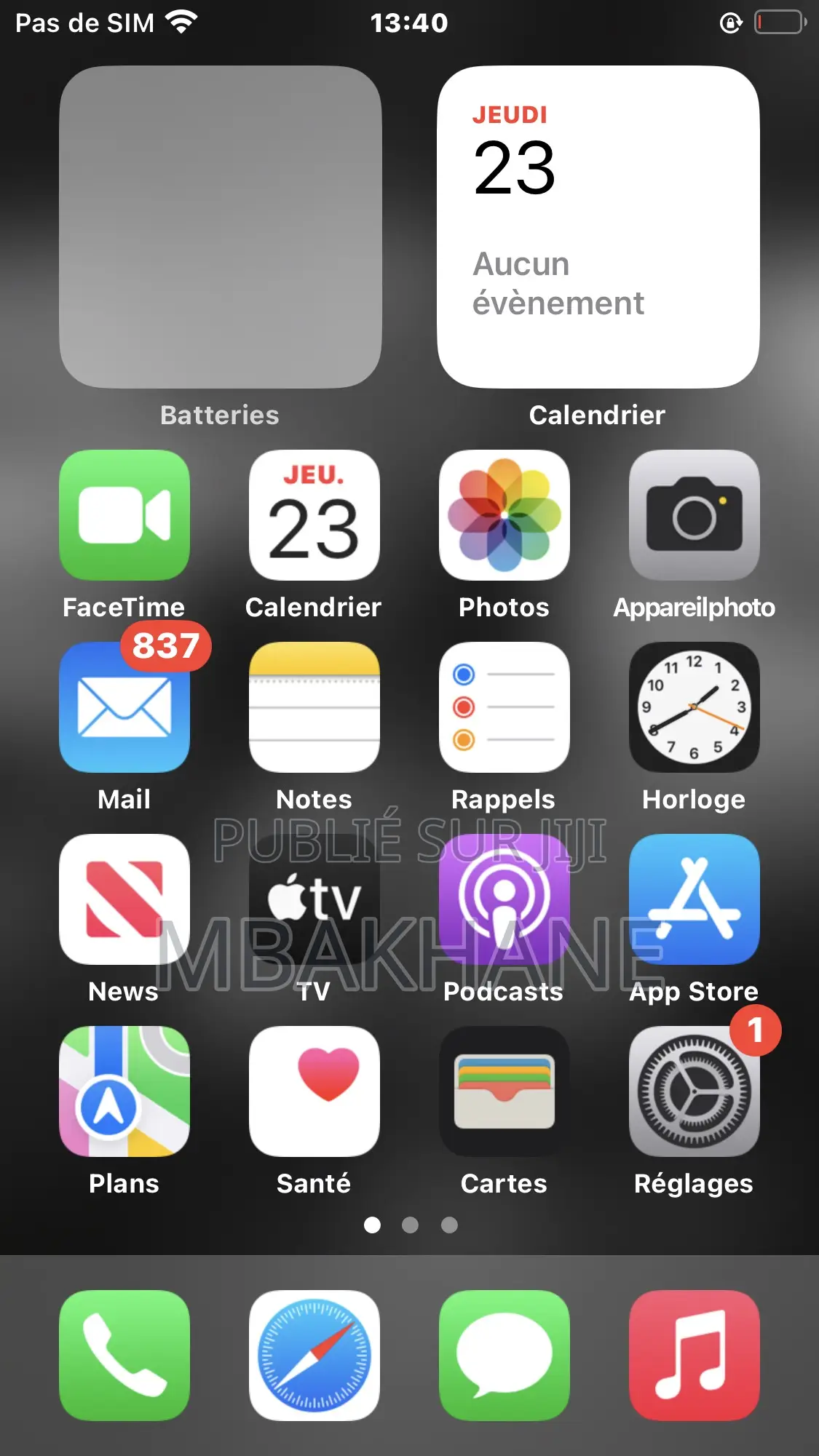 Nouveau Apple iPhone 8 Plus 64 GB Argenté