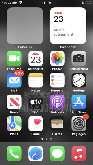 Nouveau Apple iPhone 8 Plus 64 GB Argenté