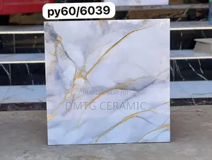 Carreaux Grès Poli 60x60 – Ice Beige Gold