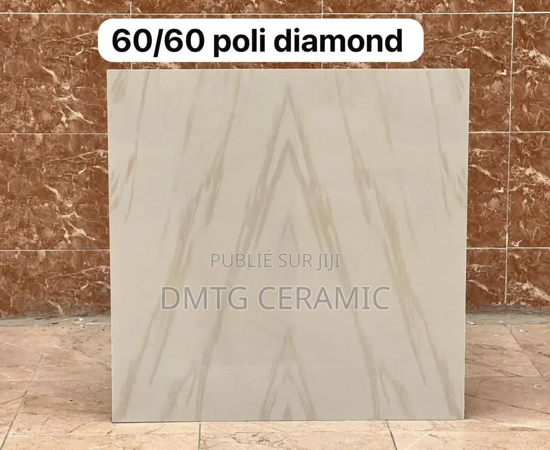 Carreaux Grès Poli 60x60 – Ice Beige Gold