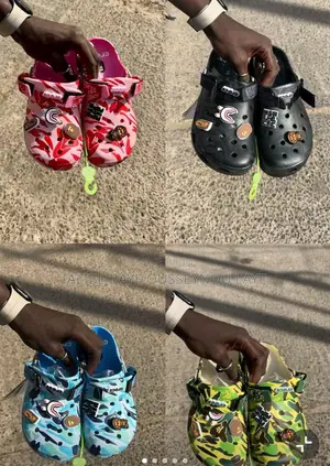 Crocs Bape