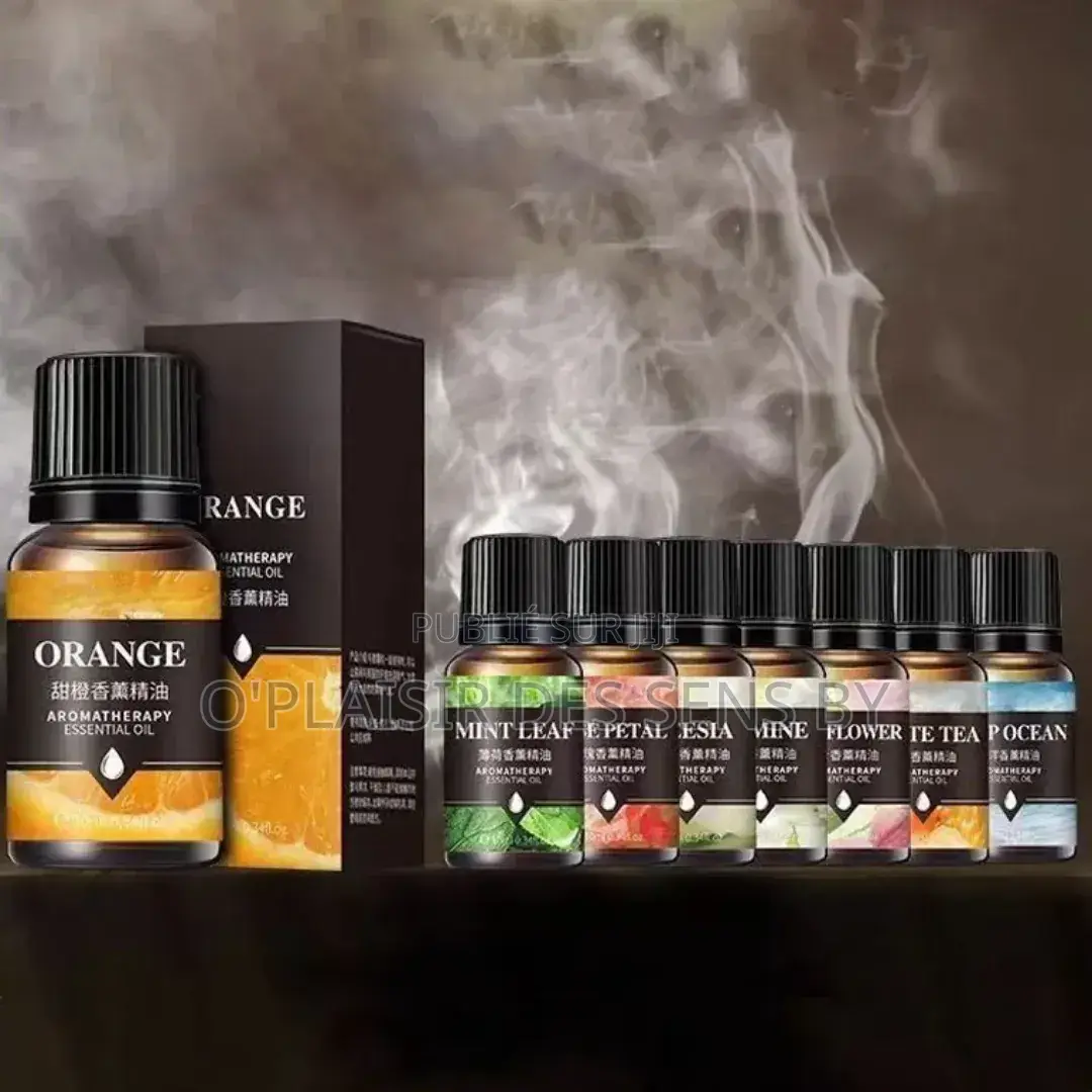 Pack Diffuseur À Brume + 5 Huile Essentielle