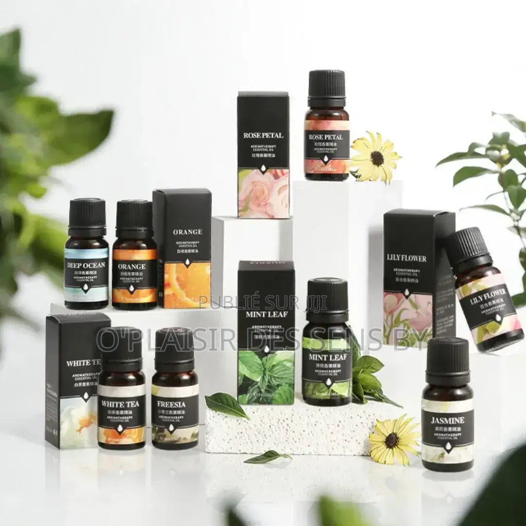 Pack Diffuseur À Brume + 5 Huile Essentielle