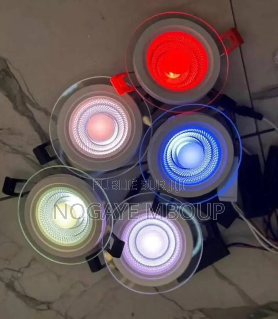 Lampe Led Spot 3 Couleur
