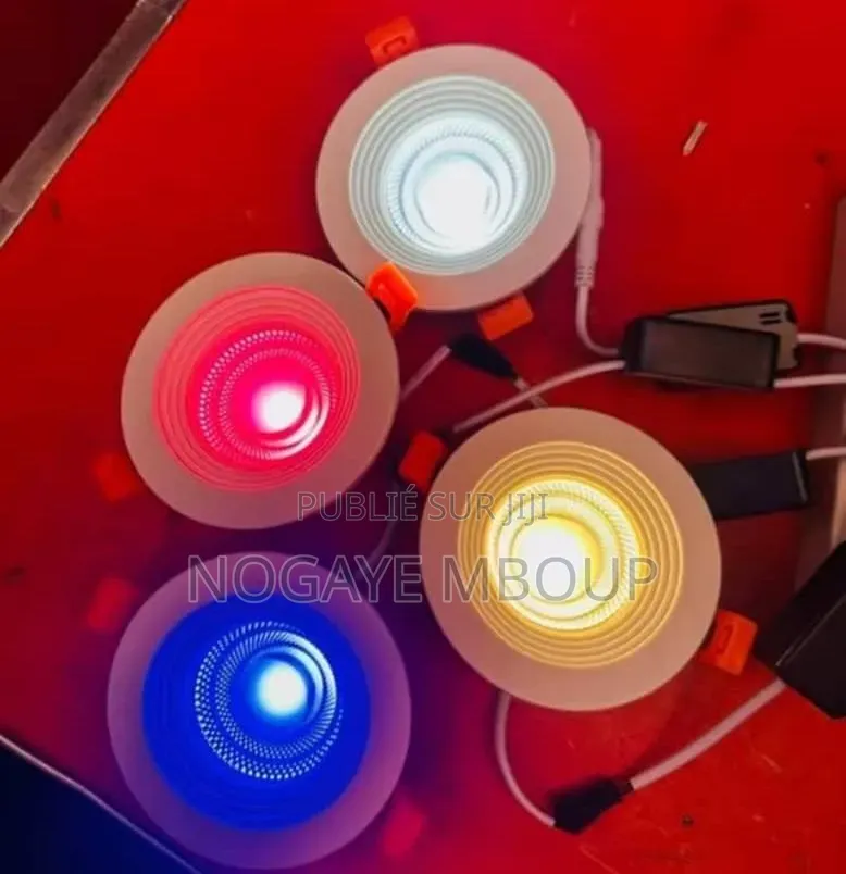 Lampe Led Spot 3 Couleur