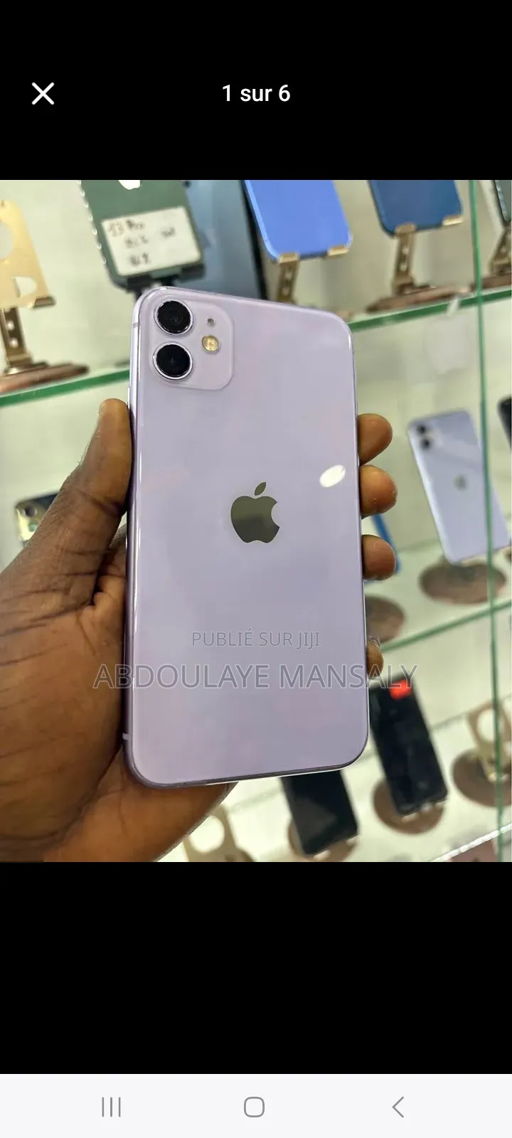 Nouveau Apple iPhone 11 64 GB Blanc