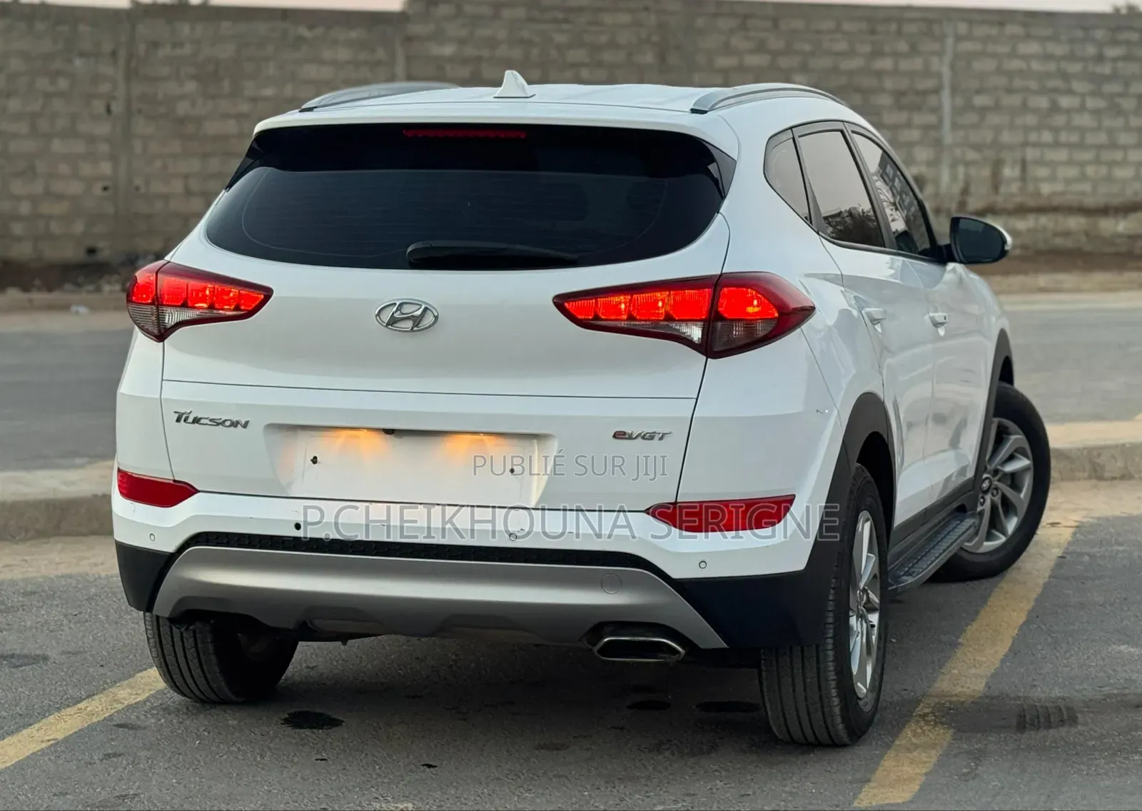 Hyundai Tucson 2018 Blanc